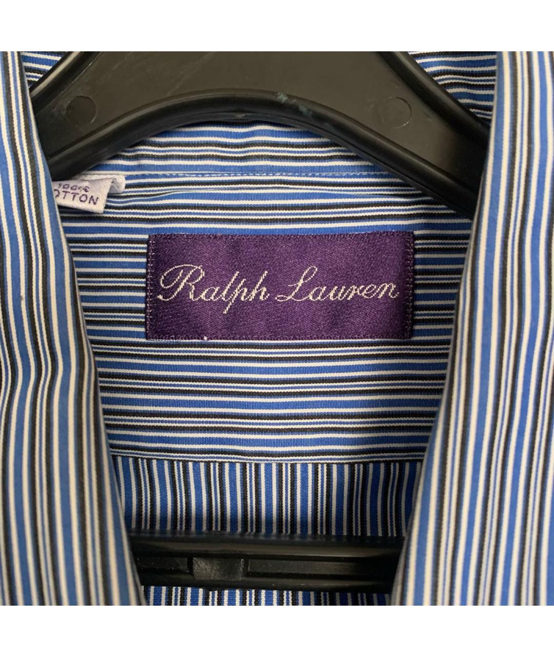 RALPH LAUREN PURPLE LABEL Мульти хлопковая классическая рубашка, фото 3