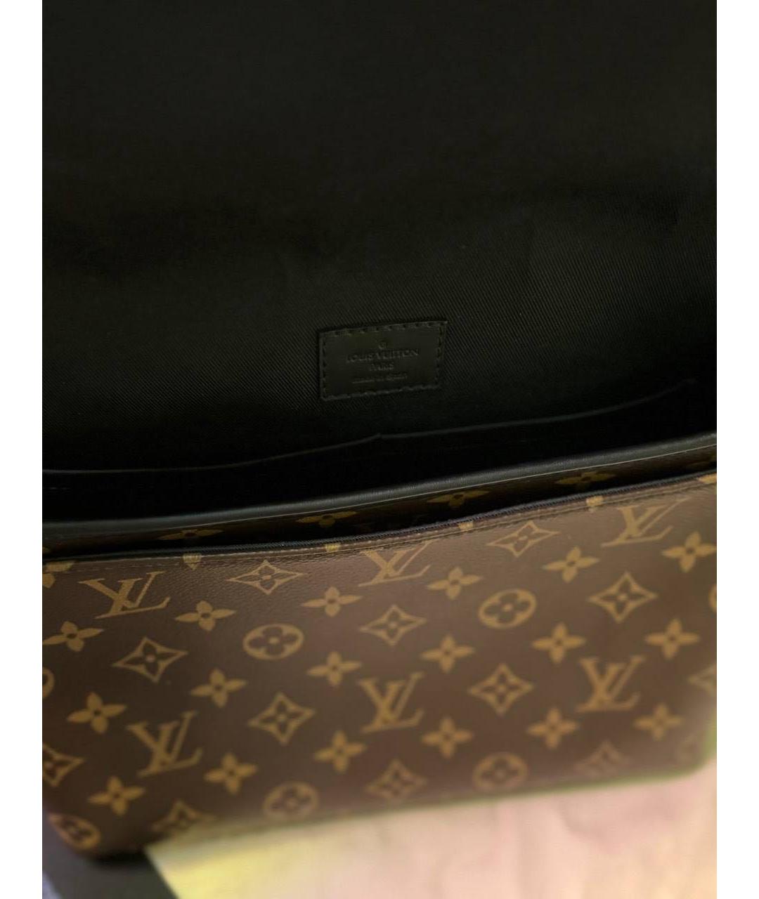 LOUIS VUITTON Коричневая сумка на плечо, фото 3