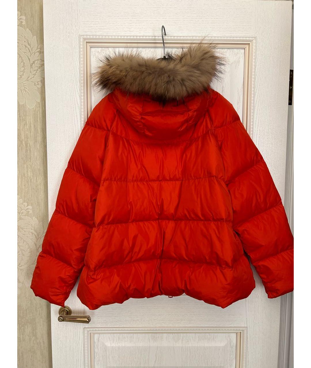 WEEKEND MAX MARA Оранжевый пуховик, фото 2