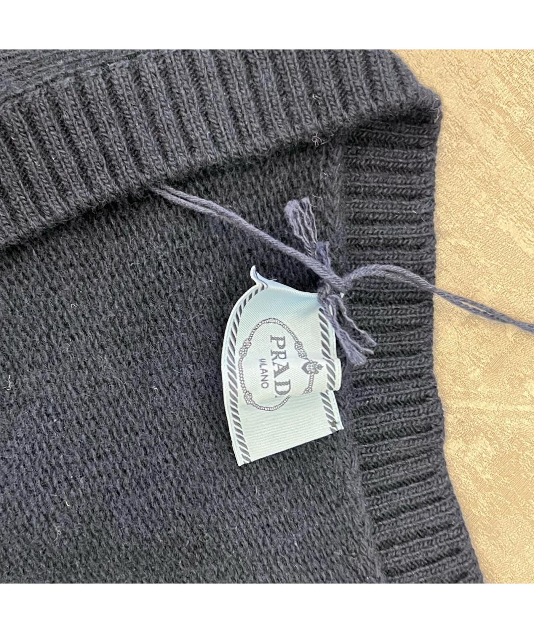 PRADA Темно-синий кардиган для женщин – купить в интернет