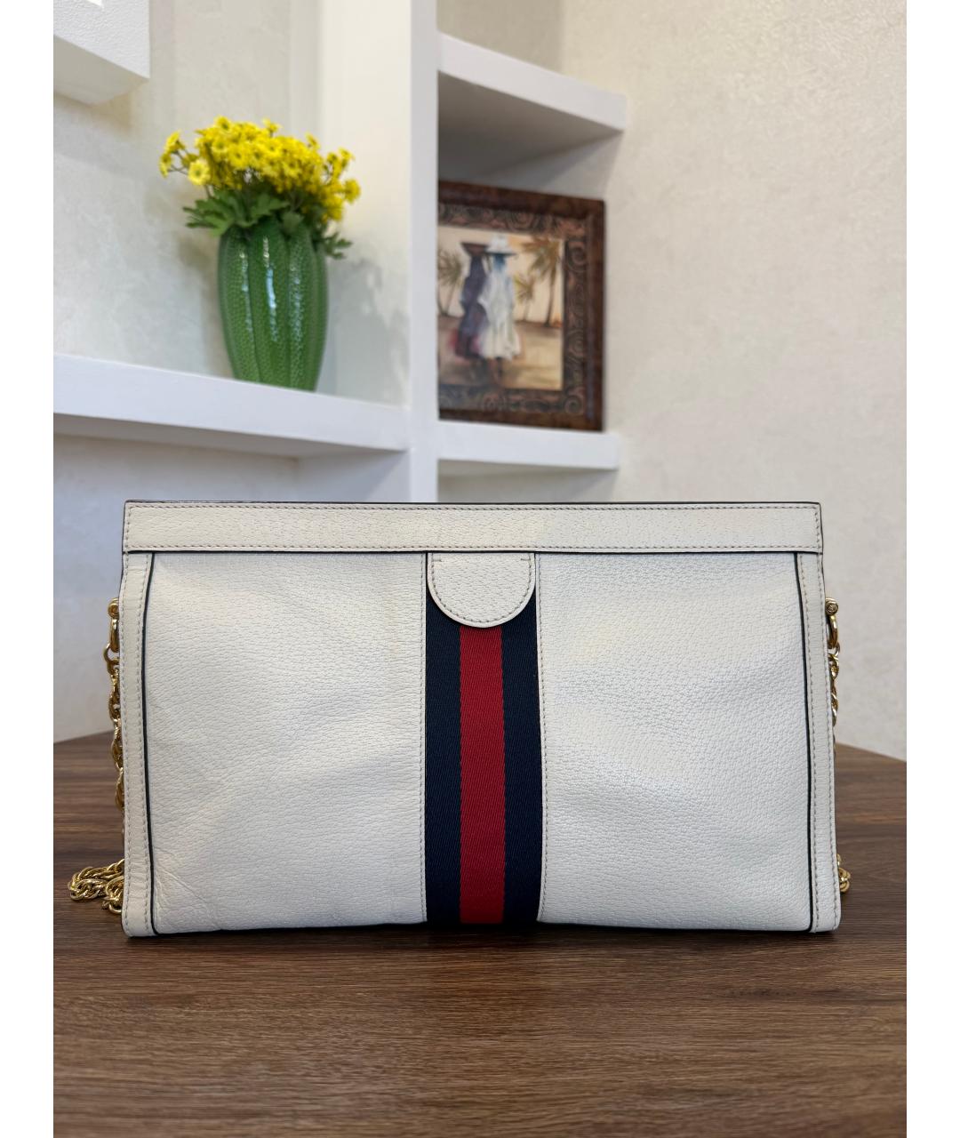 GUCCI Кожаная сумка через плечо, фото 5