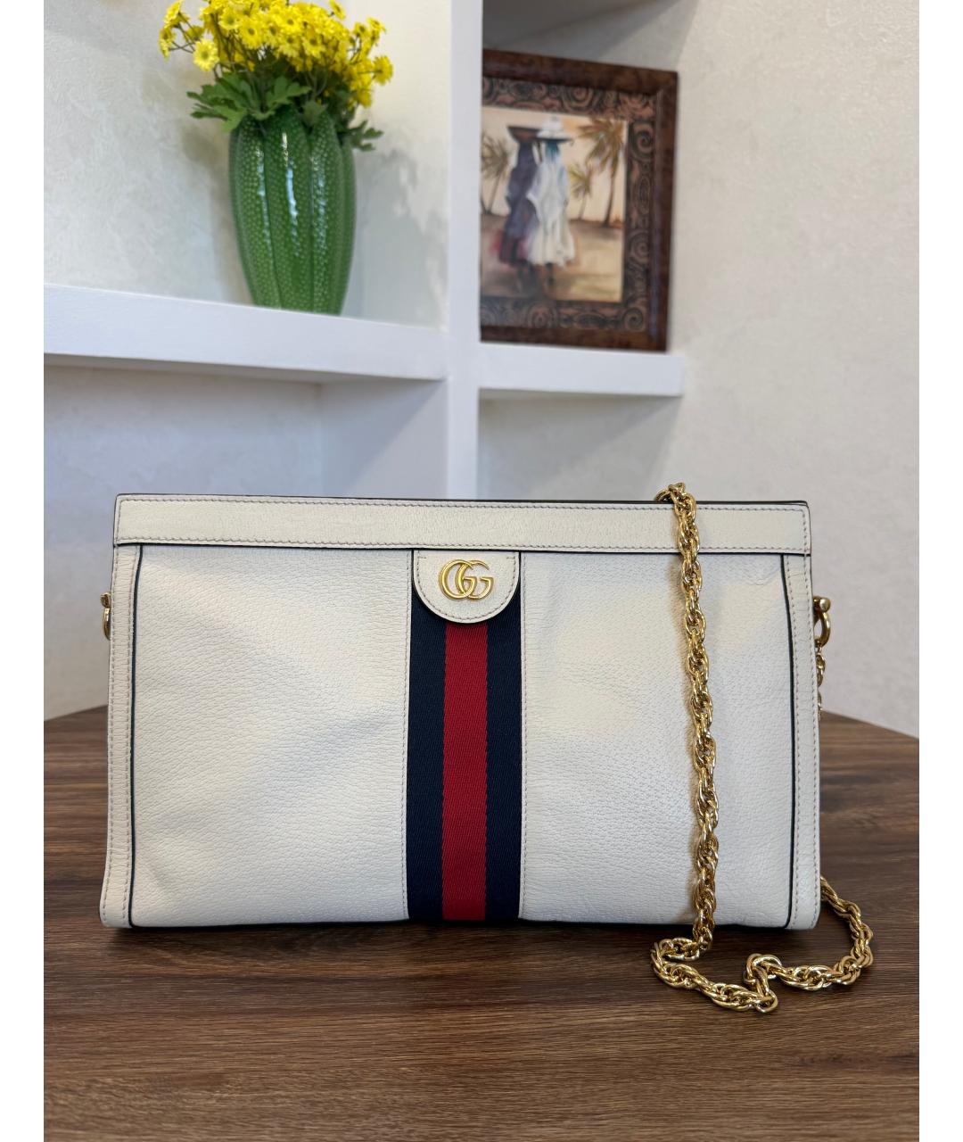 GUCCI Кожаная сумка через плечо, фото 2