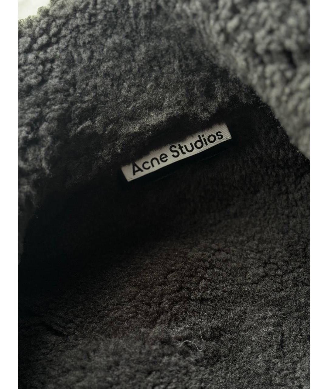 ACNE STUDIOS Черная дубленка, фото 2