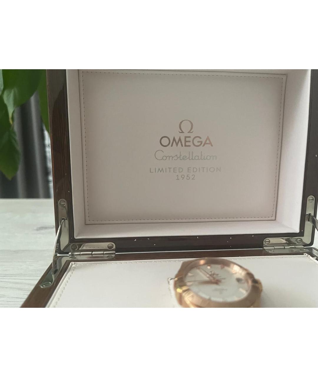 OMEGA Золотые часы из желтого золота, фото 4