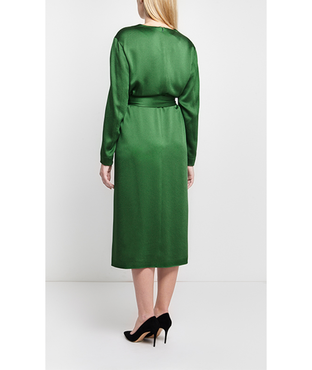 ESCADA Зеленые вискозное платье, фото 3