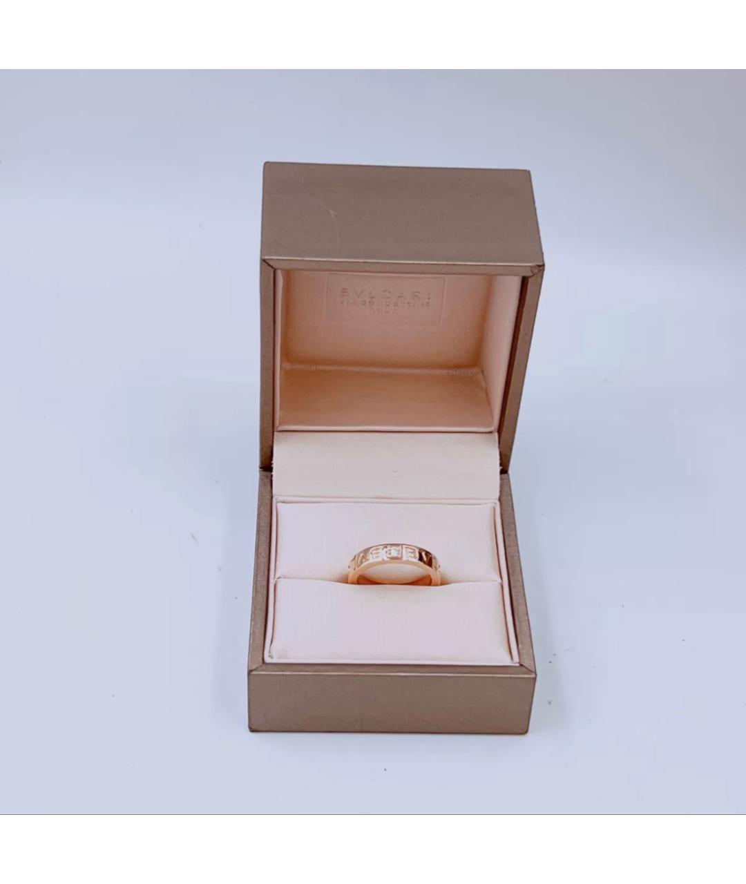 BVLGARI Розовое кольцо из розового золота, фото 3