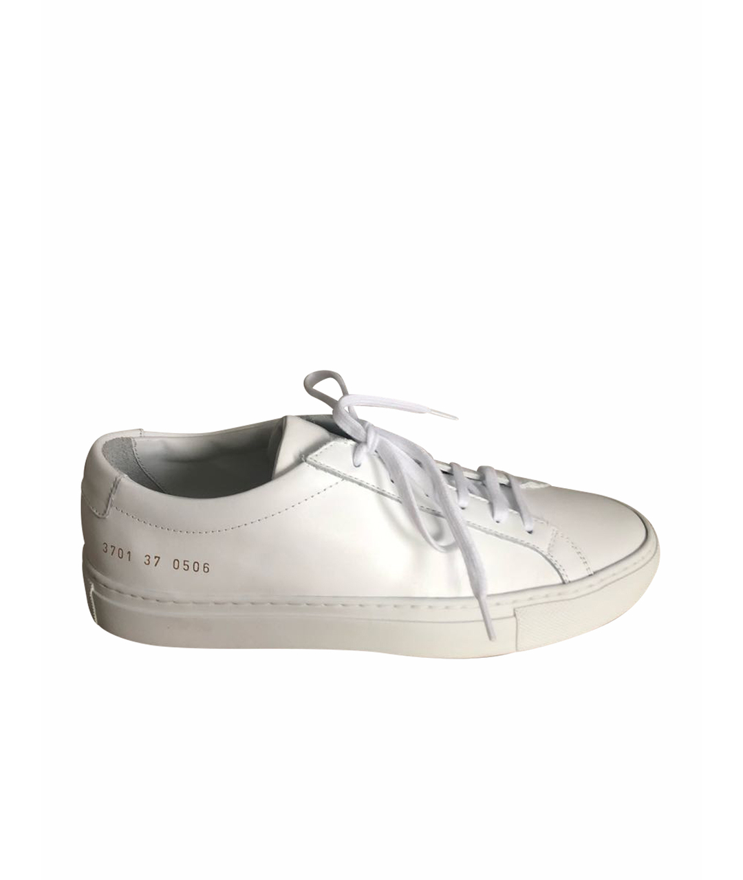 COMMON PROJECTS Белые кожаные кроссовки, фото 1