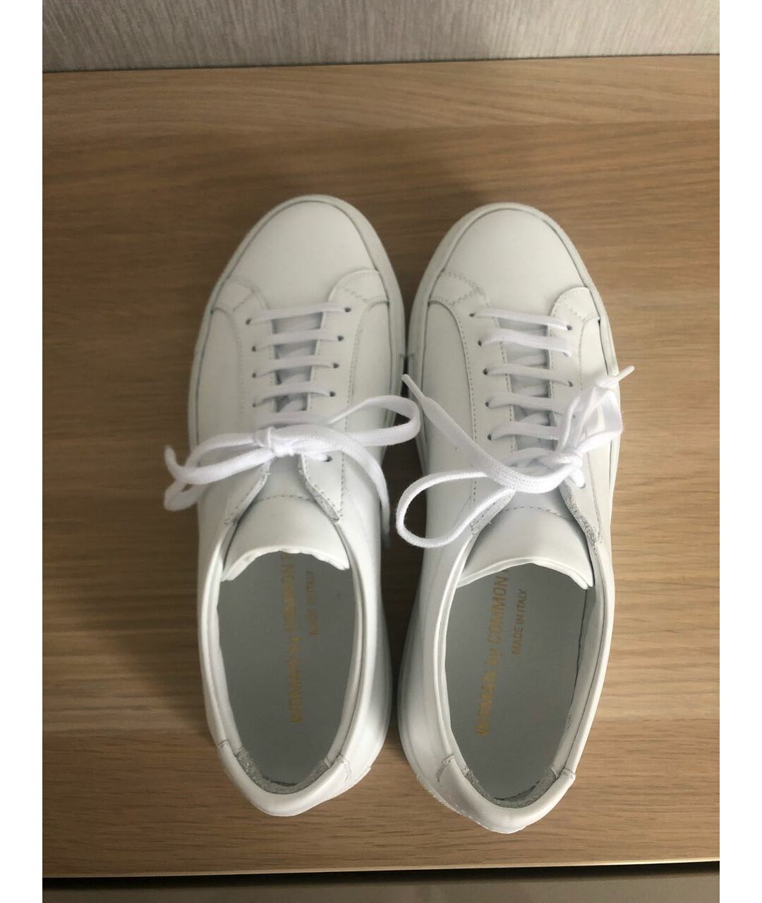 COMMON PROJECTS Белые кожаные кроссовки, фото 3