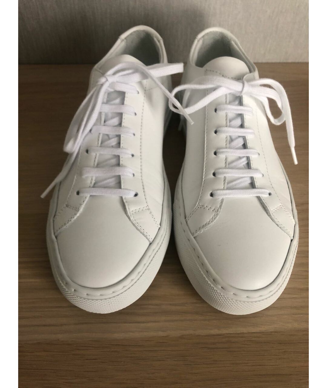 COMMON PROJECTS Белые кожаные кроссовки, фото 2