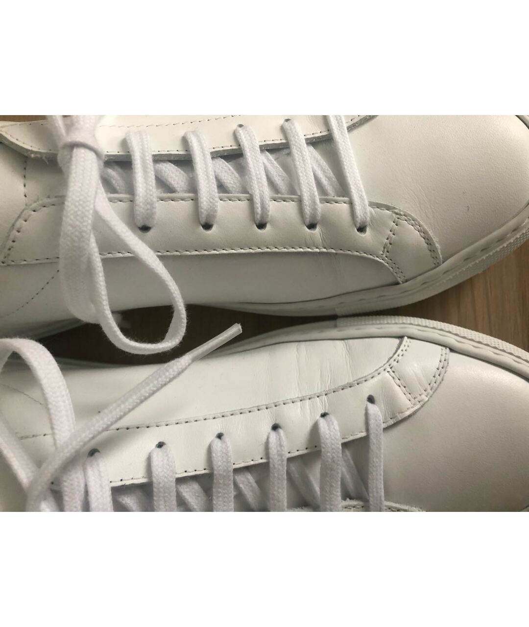 COMMON PROJECTS Белые кожаные кроссовки, фото 7