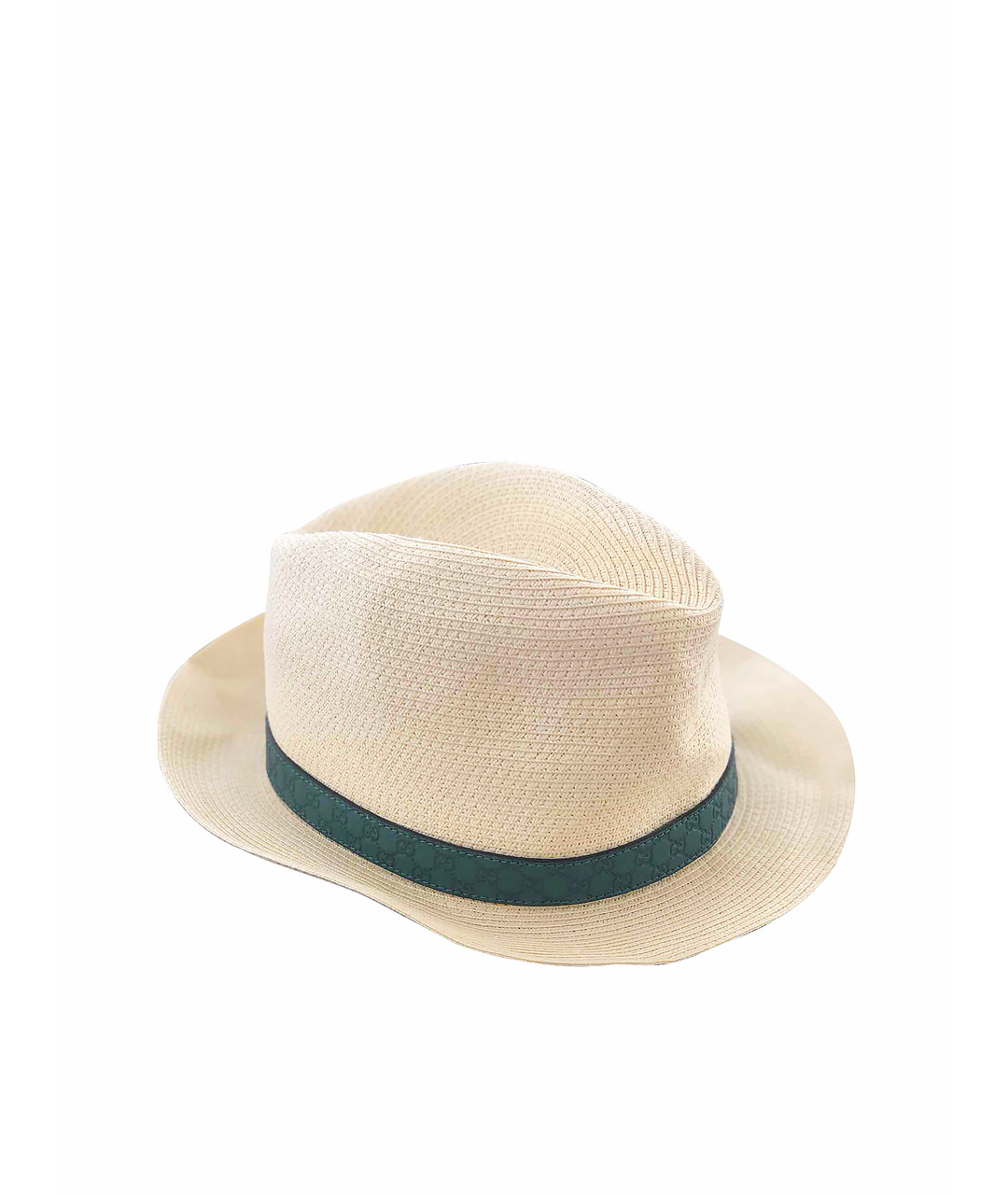 GUCCI Бежевая соломенная шляпа, фото 1
