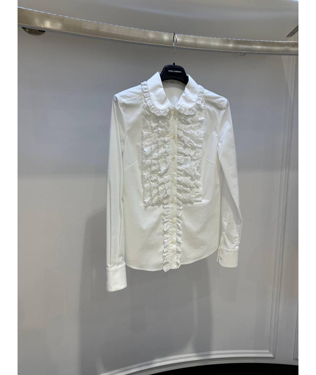 DOLCE&GABBANA Белая блузы, фото 3