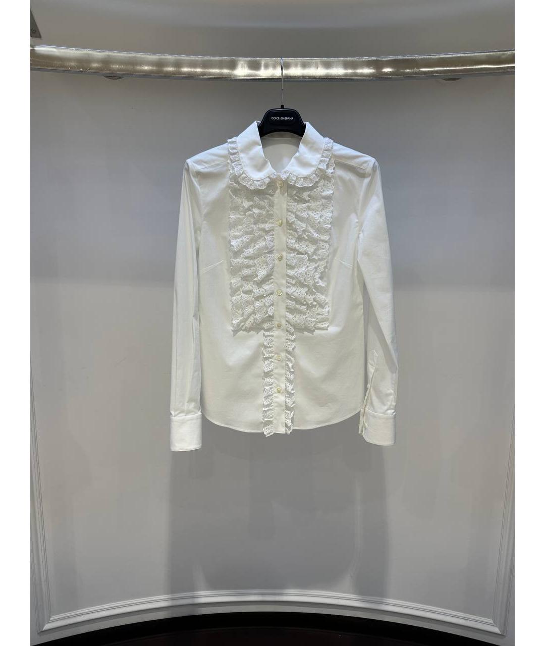 DOLCE&GABBANA Белая блузы, фото 4