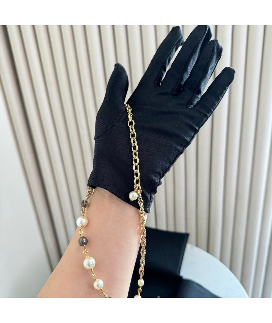 CHANEL Золотое жемчужное колье, фото 6