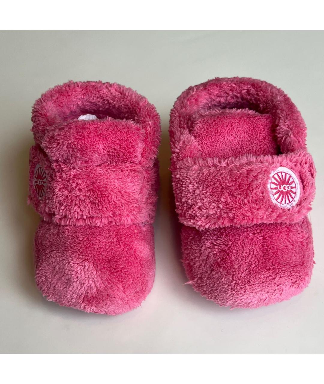 UGG AUSTRALIA KIDS Розовые пинетки, фото 2