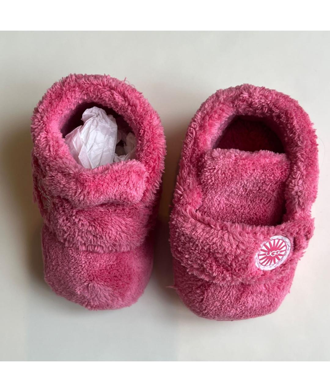 UGG AUSTRALIA KIDS Розовые пинетки, фото 3