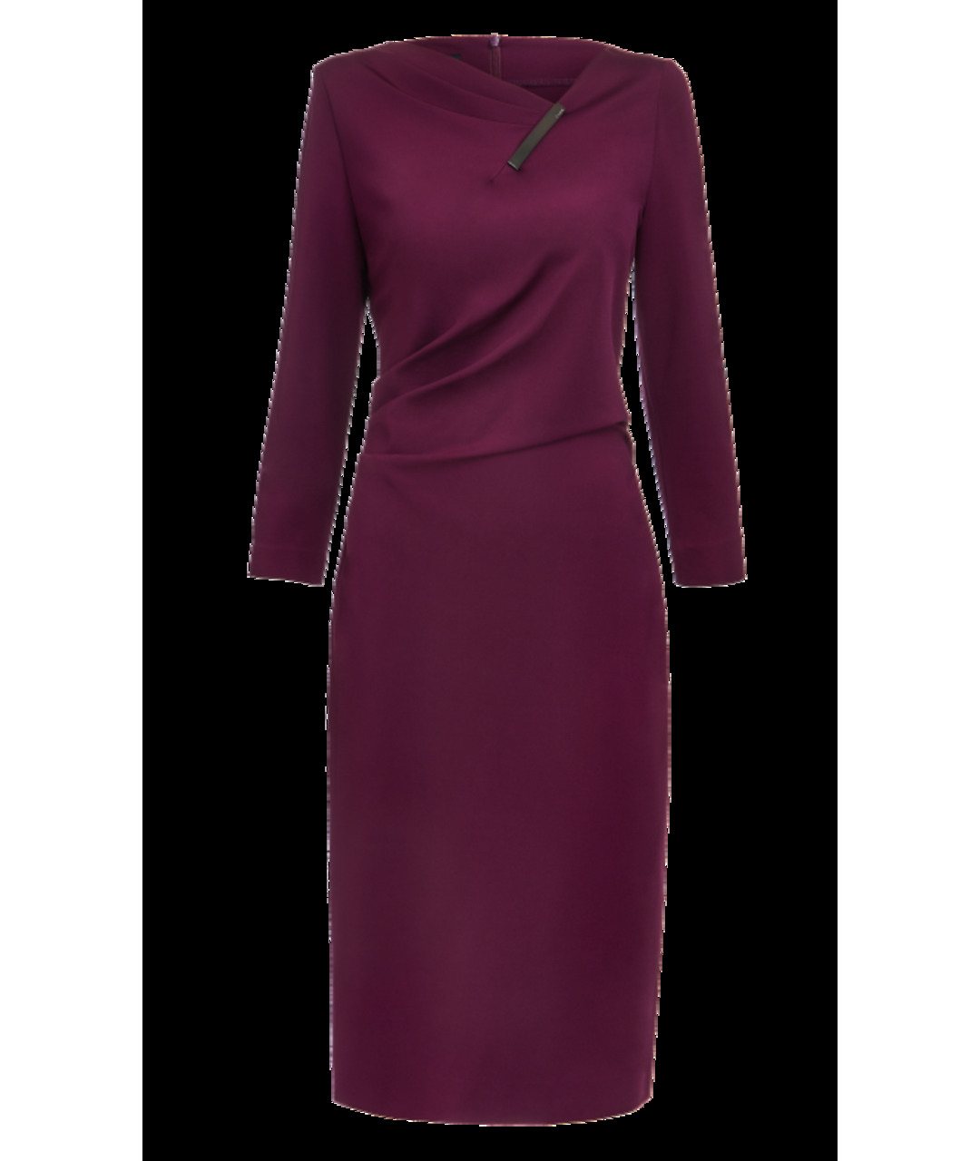 ESCADA Фиолетовое вискозное платье, фото 5