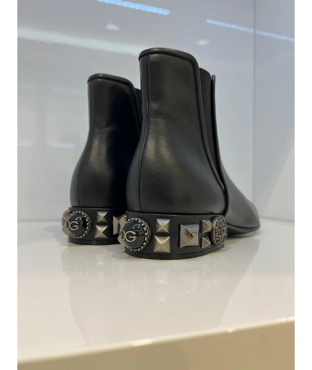 DOLCE&GABBANA Черные ботинки, фото 3