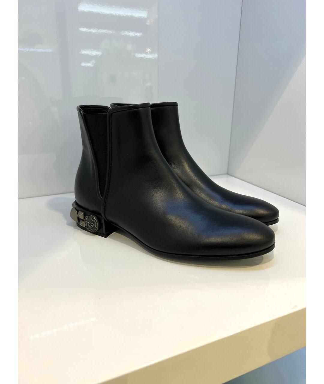 DOLCE&GABBANA Черные ботинки, фото 2