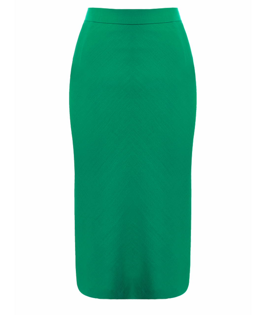 ESCADA Зеленая шерстяная юбка миди, фото 1