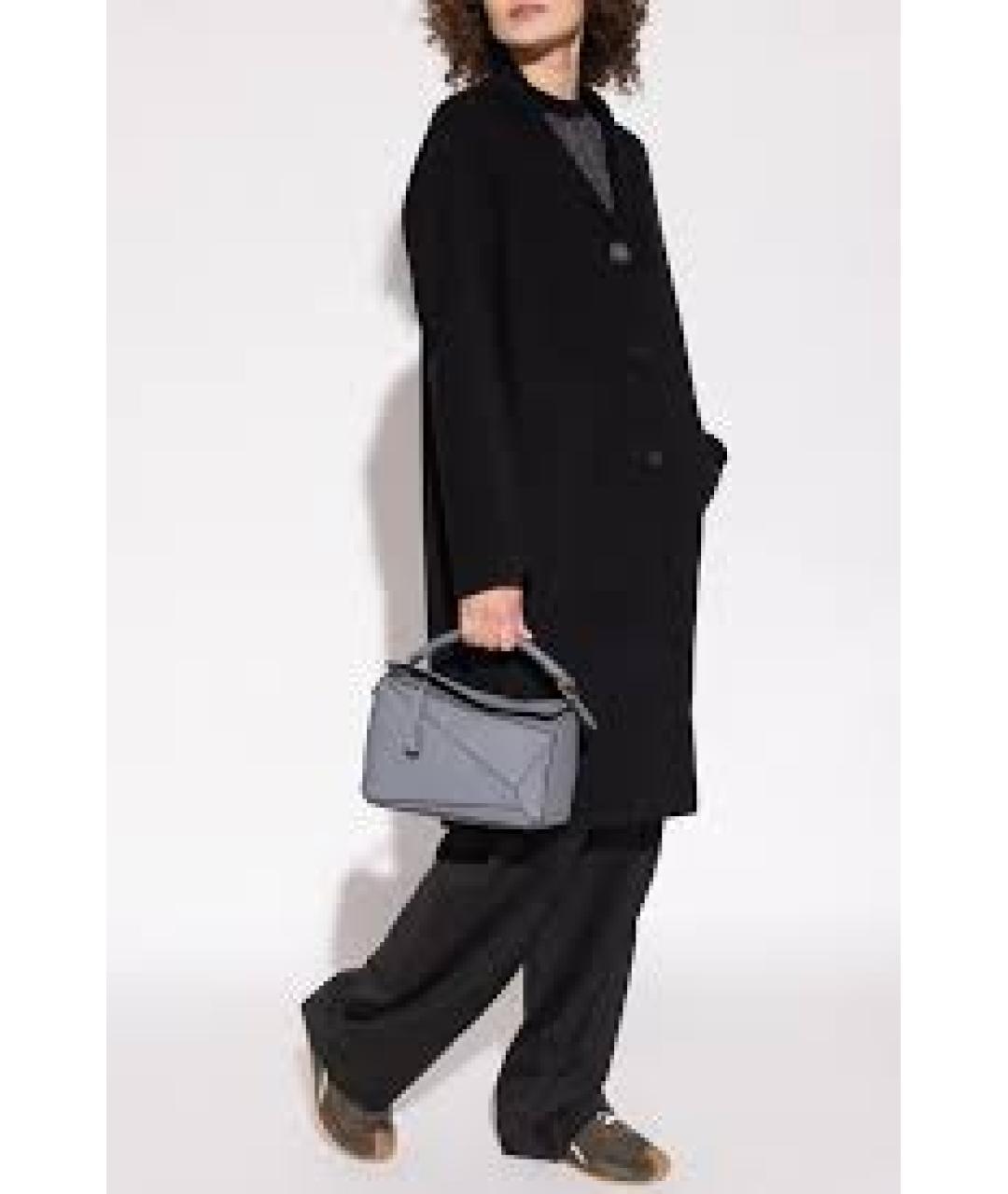 LOEWE Темно-синее пальто, фото 2