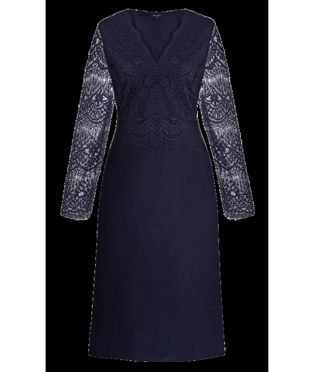 ESCADA Темно-синее полиамидовое платье, фото 5