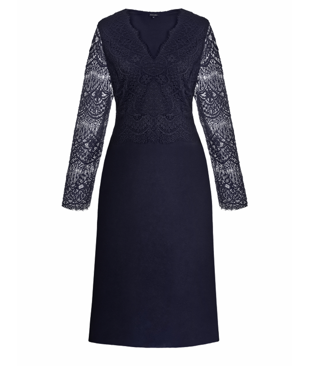 ESCADA Темно-синее полиамидовое платье, фото 1
