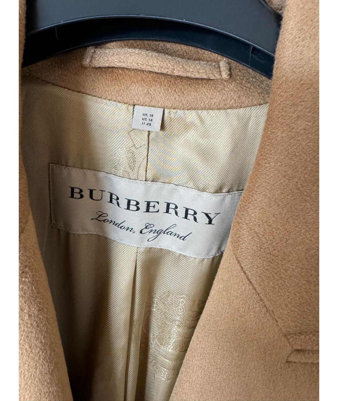 BURBERRY Кашемировое пальто, фото 3