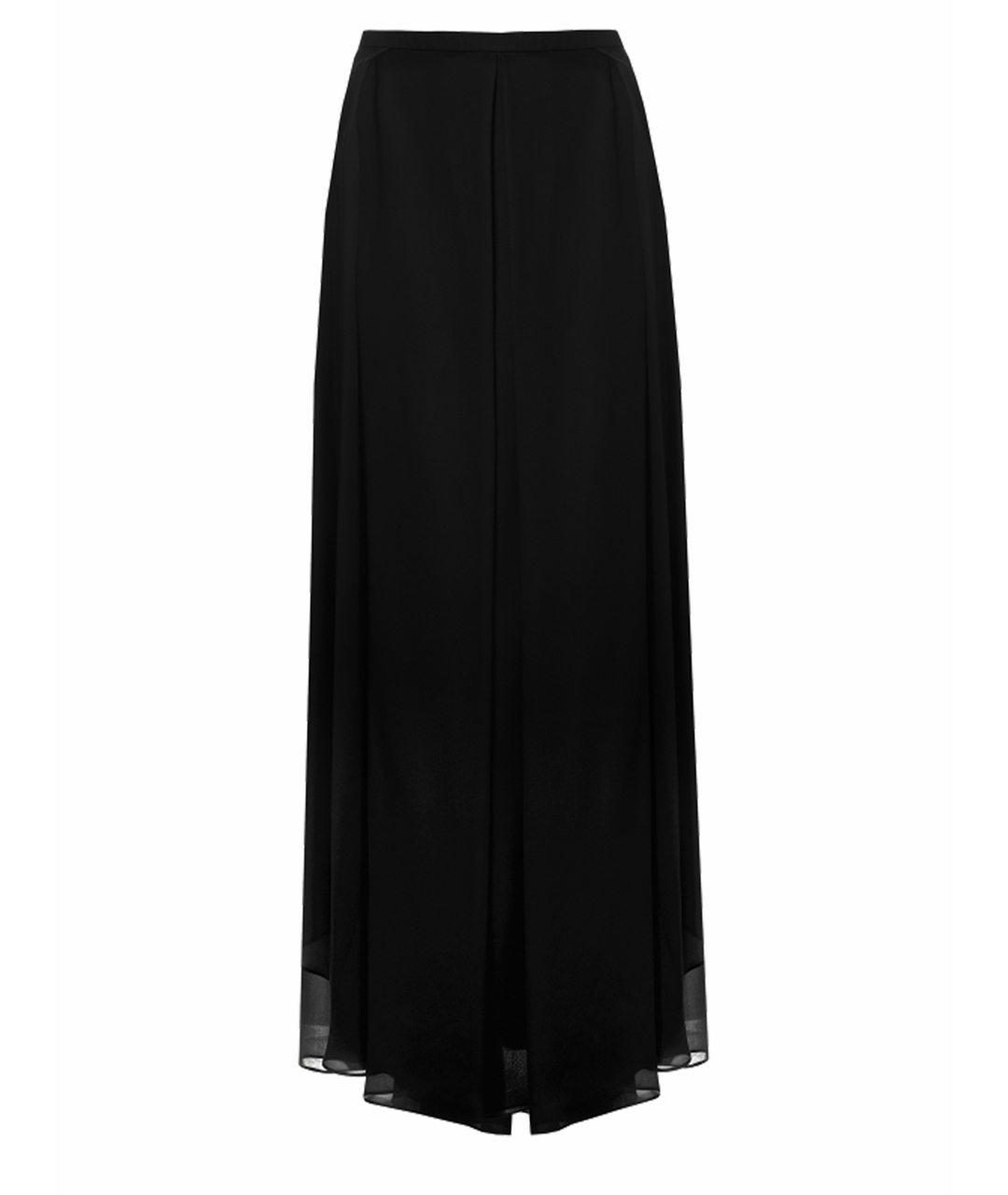 ESCADA Черная шелковая юбка макси, фото 1