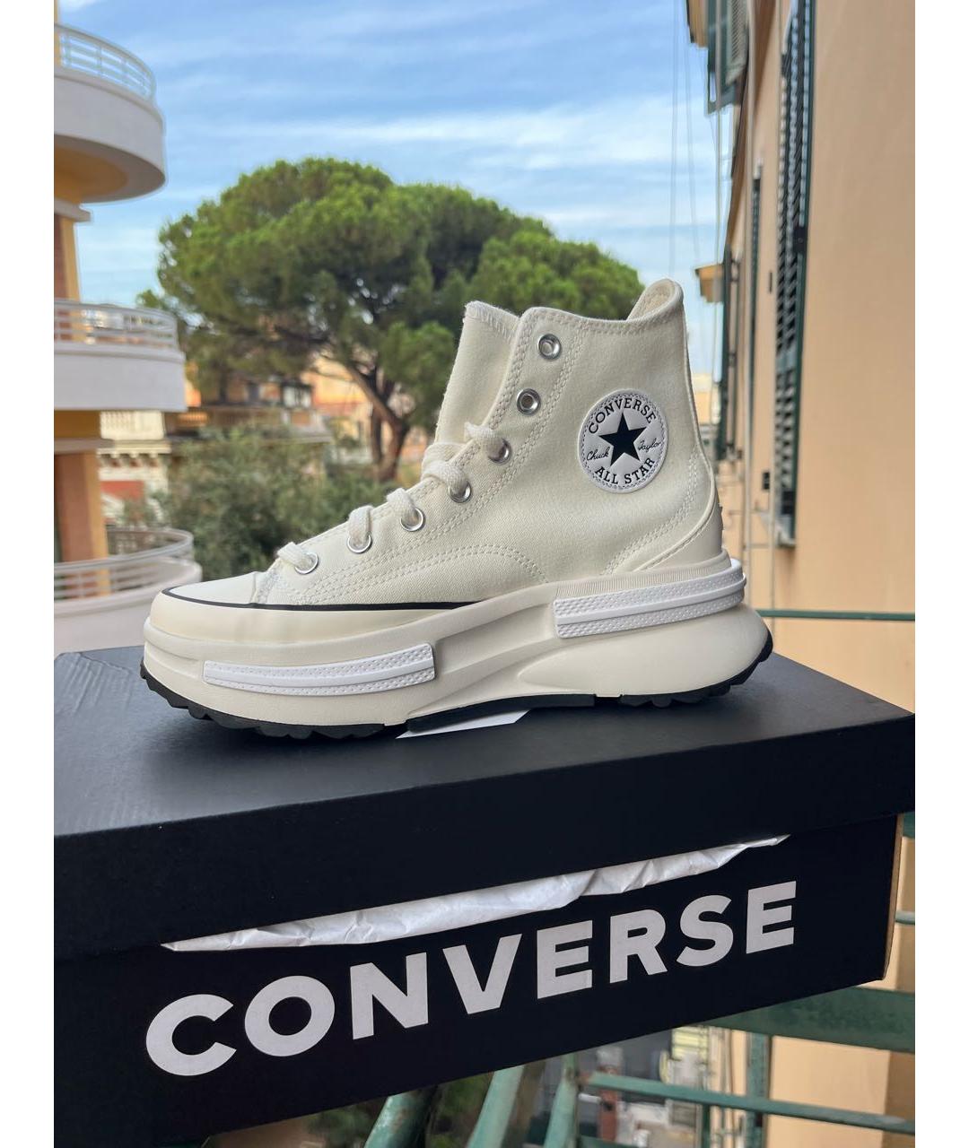 CONVERSE Белые кеды, фото 6