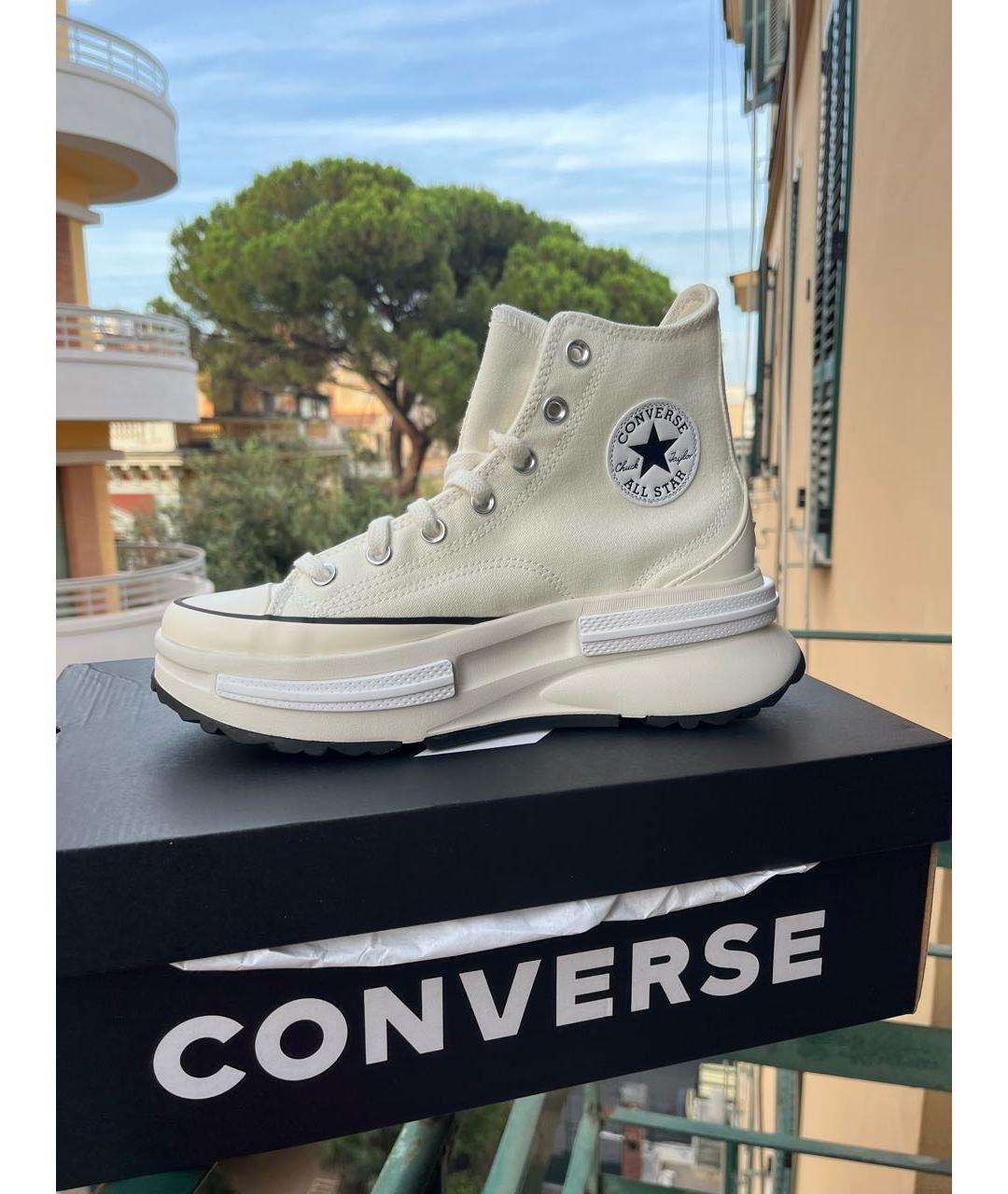 CONVERSE Белые кеды, фото 3