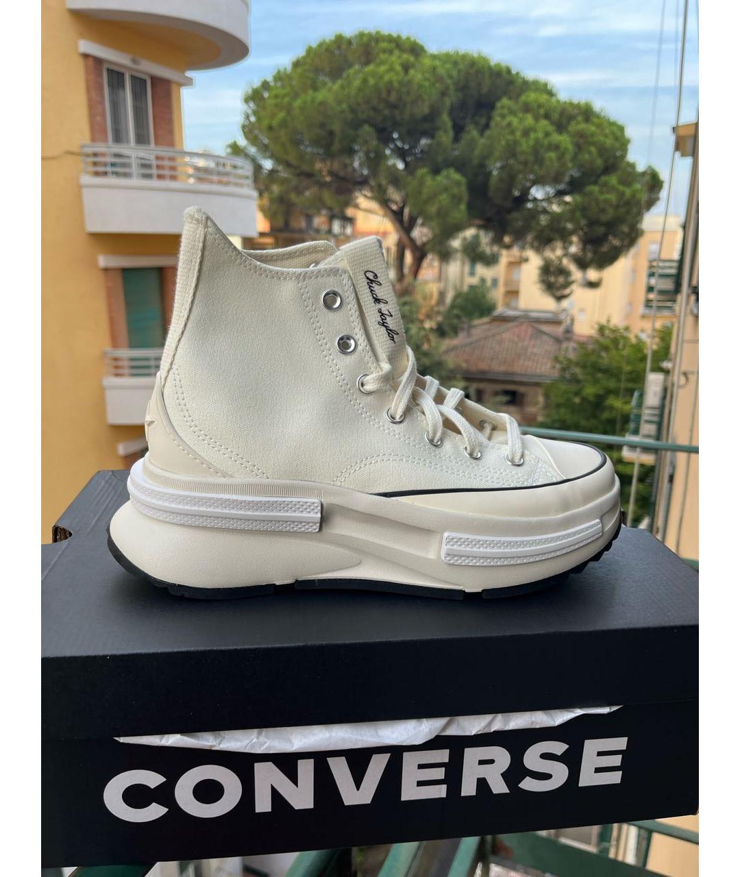 CONVERSE Белые кеды, фото 4