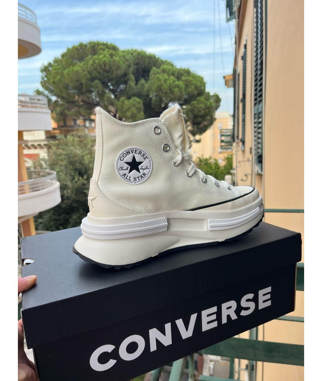 CONVERSE Белые кеды, фото 5