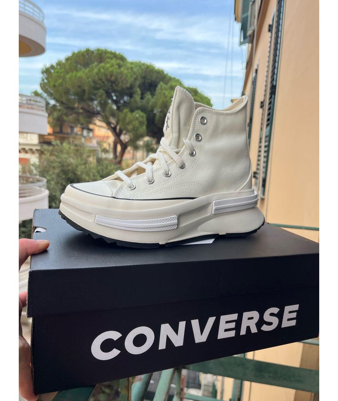 CONVERSE Белые кеды, фото 4