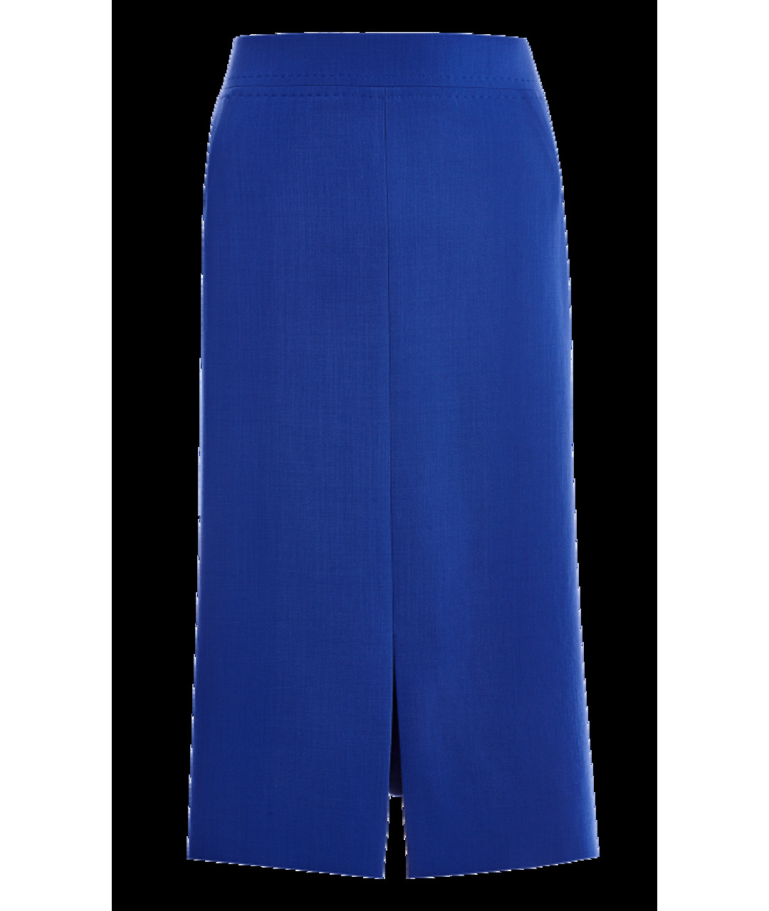 ESCADA Синяя шерстяная юбка миди, фото 5