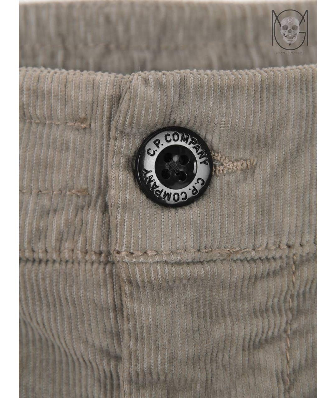CP COMPANY Бежевые повседневные брюки, фото 4