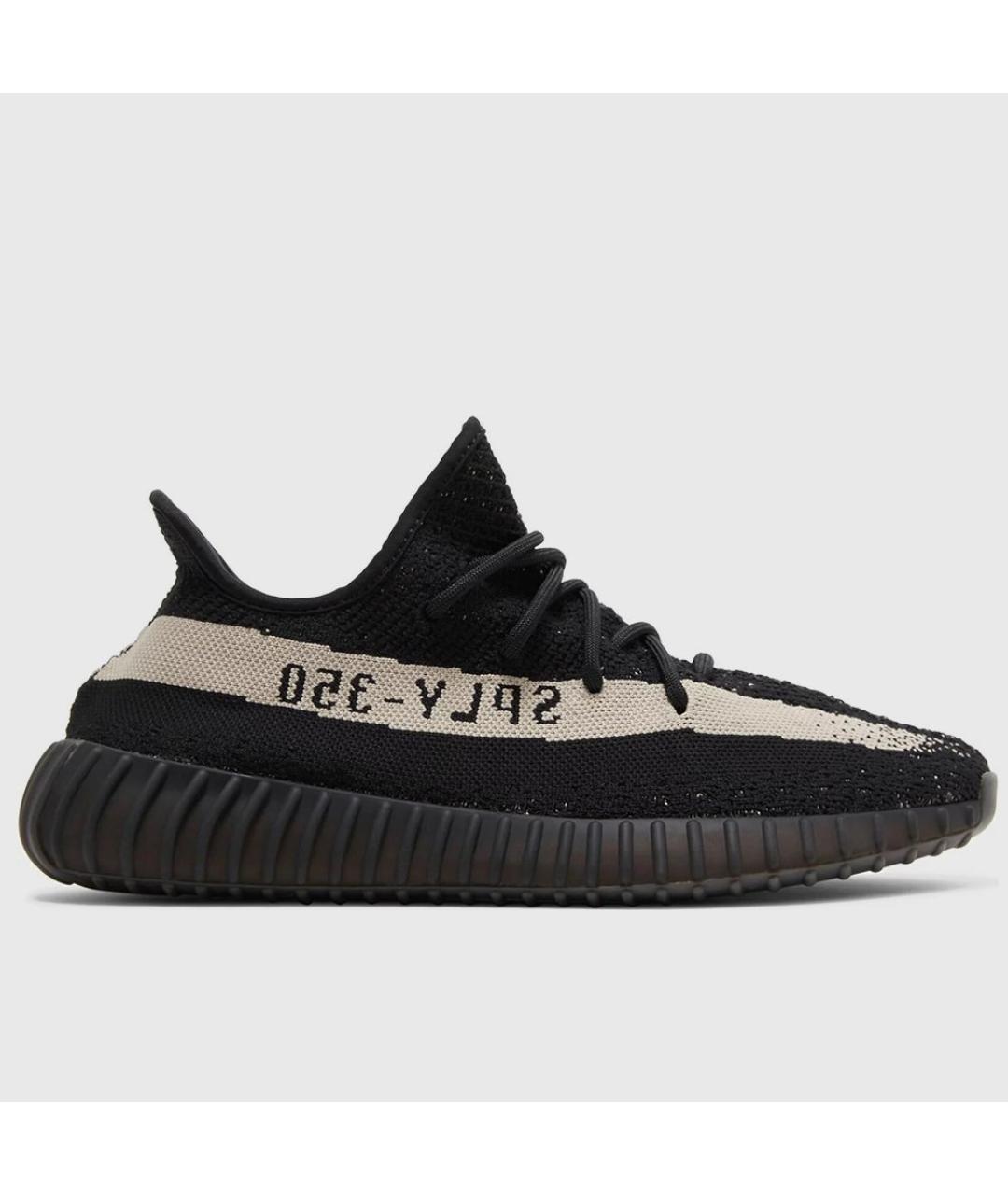 ADIDAS YEEZY Черные низкие кроссовки / кеды, фото 9