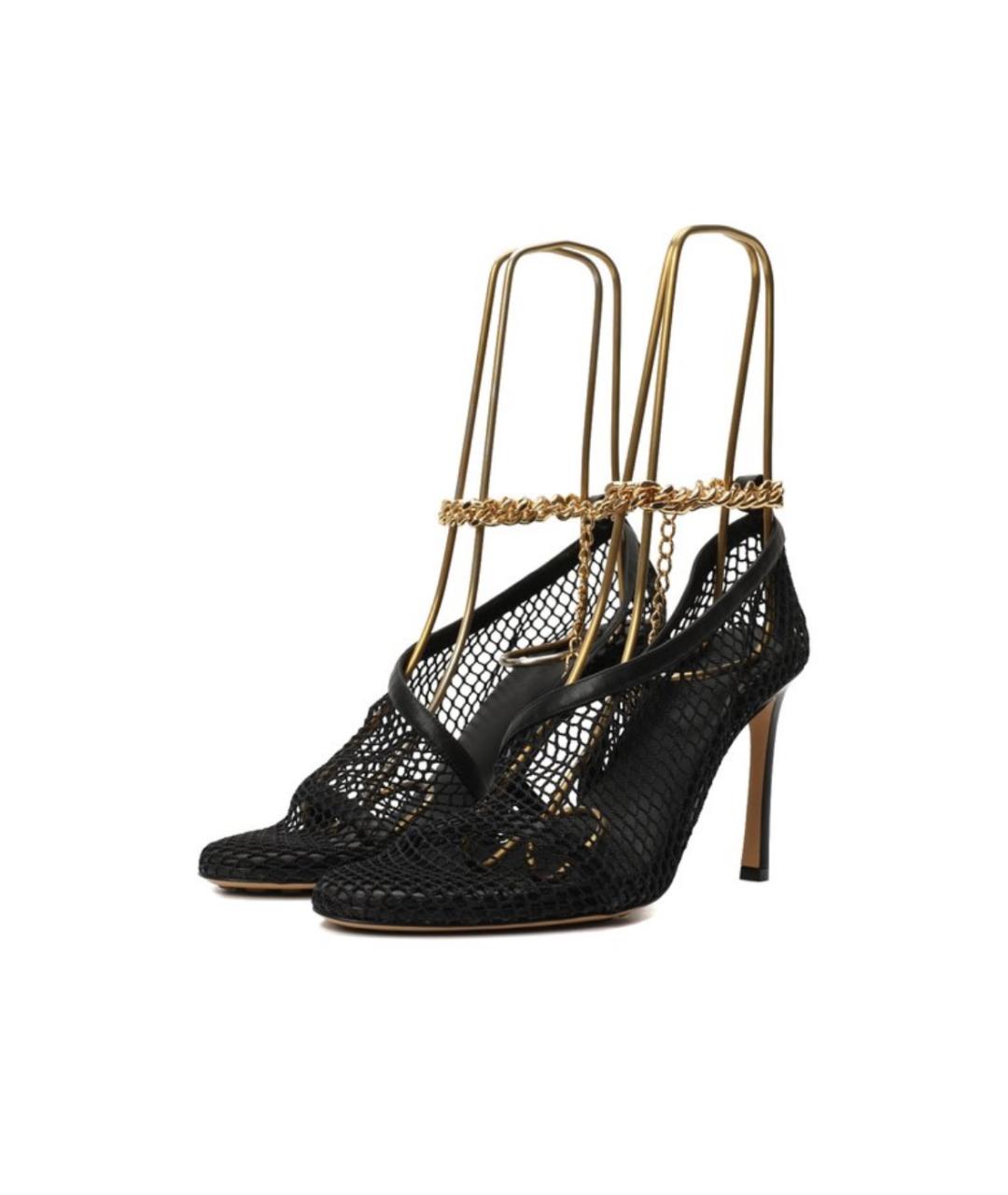 BOTTEGA VENETA Черные кожаные туфли, фото 2