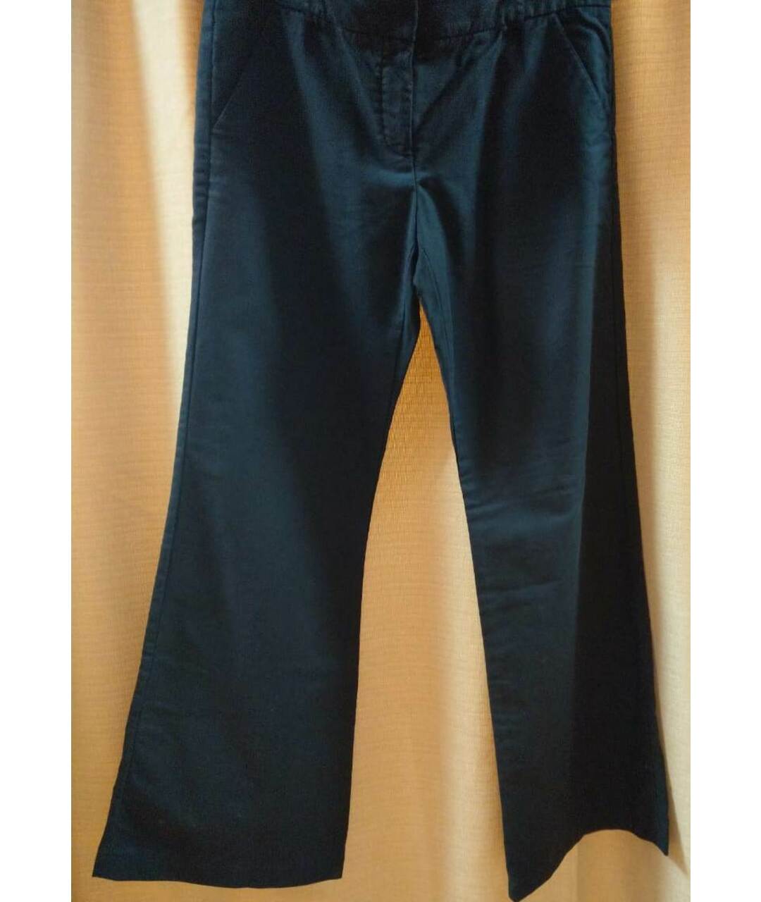 BURBERRY Черные хлопковые прямые джинсы, фото 2