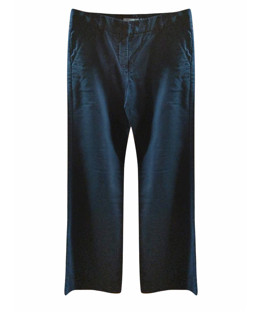 BURBERRY Черные хлопковые прямые джинсы, фото 1