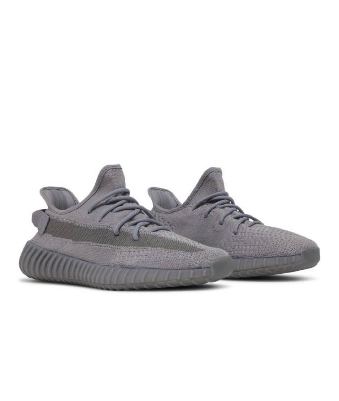 ADIDAS YEEZY Серые текстильные кроссовки, фото 4