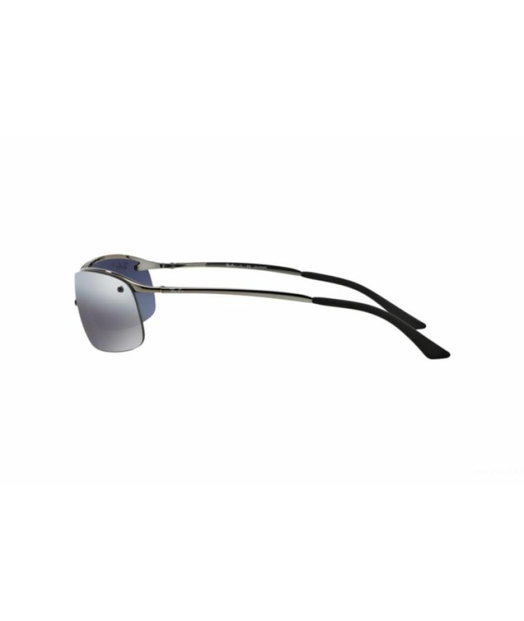 RAY BAN Серебряные металлические солнцезащитные очки, фото 4