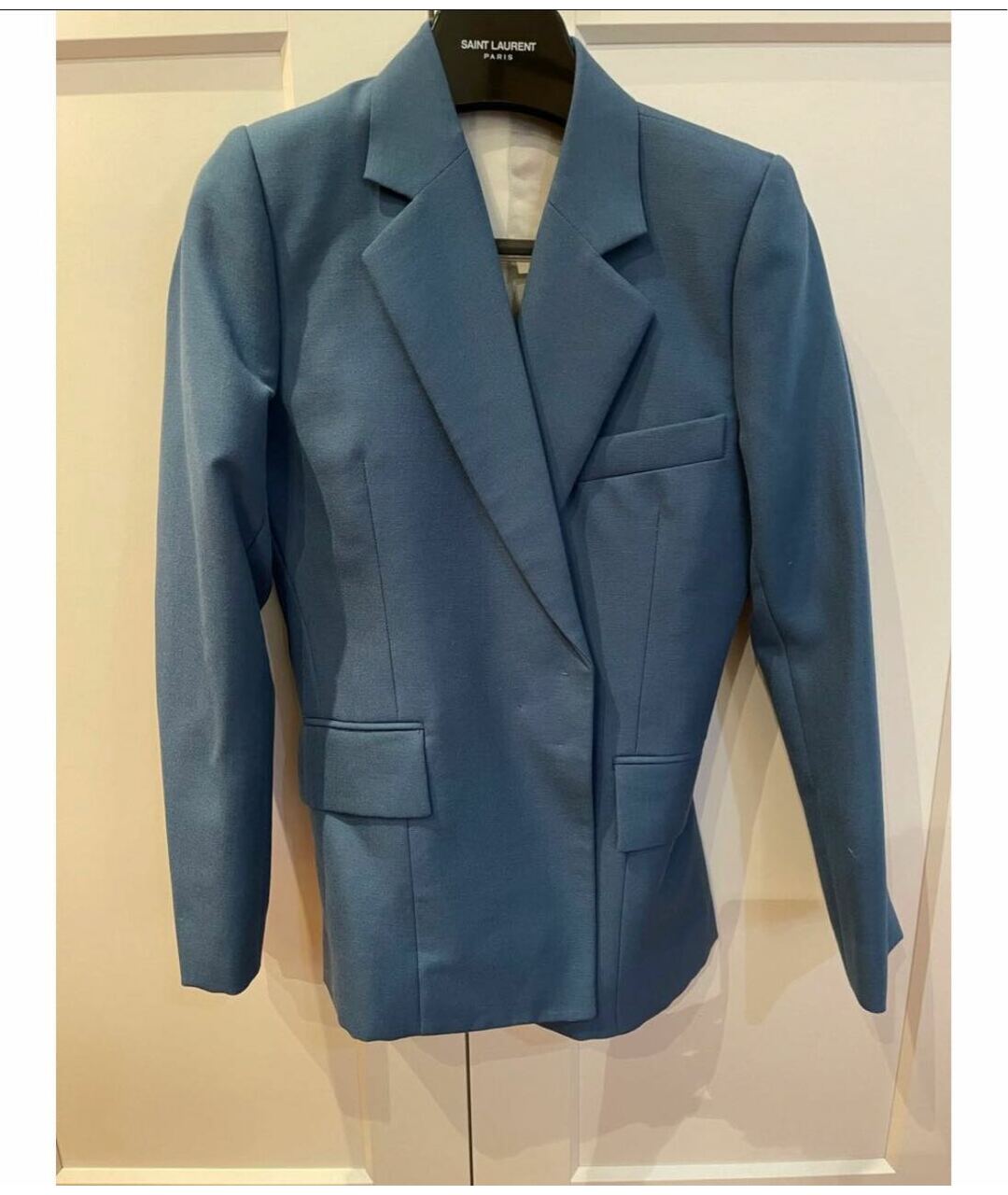 CELINE PRE-OWNED Синий льняной жакет/пиджак, фото 2