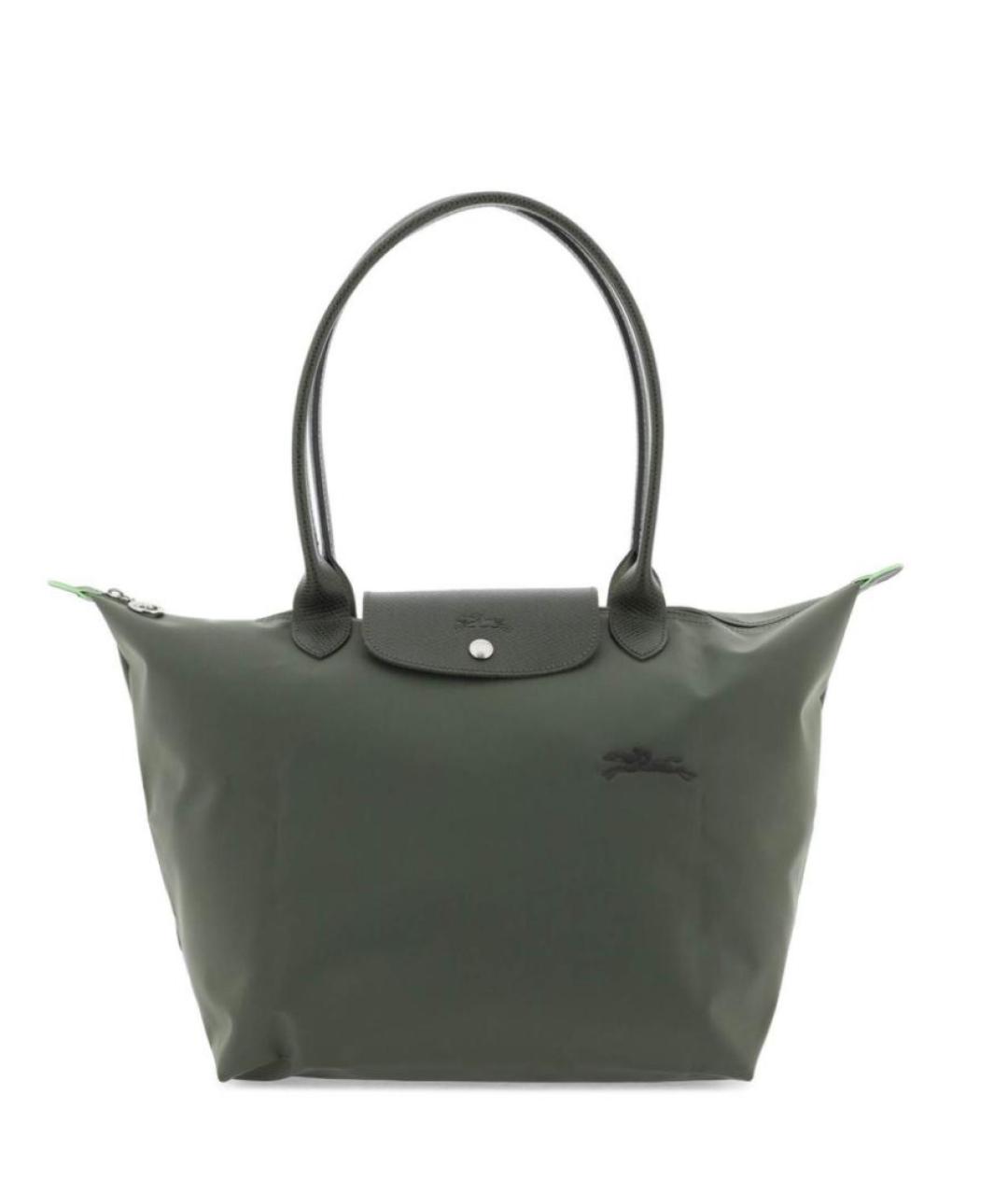 LONGCHAMP Хаки сумка тоут, фото 2
