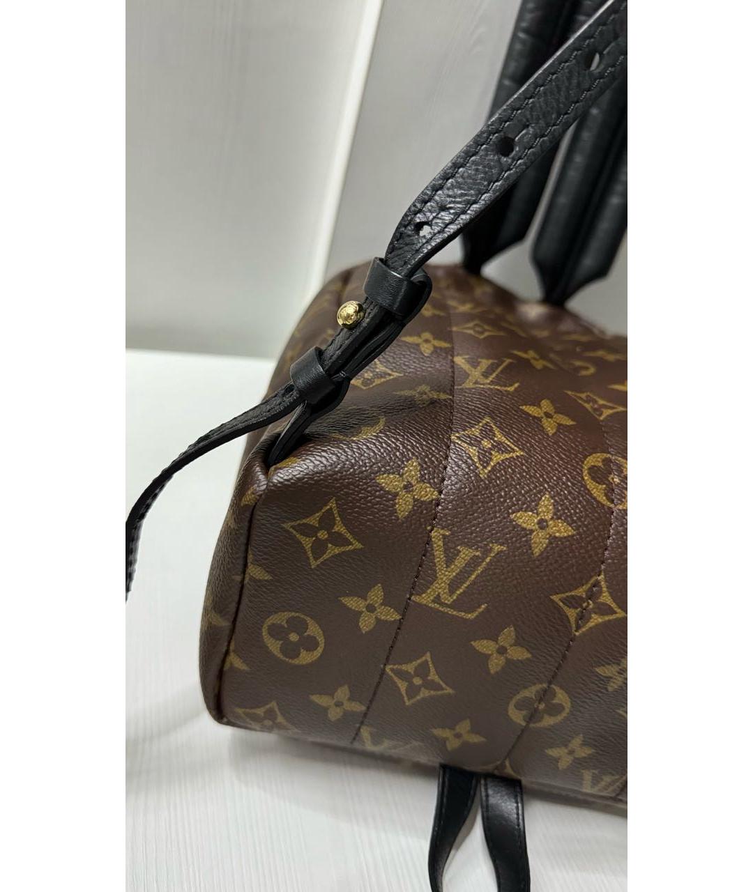 LOUIS VUITTON Коричневый рюкзак, фото 6