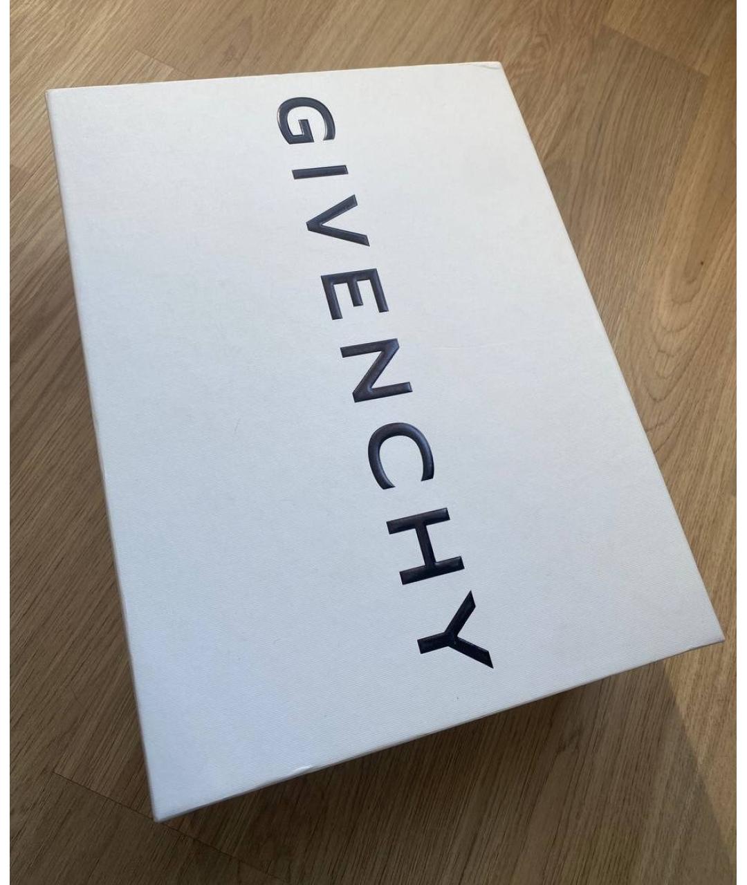 GIVENCHY Белые кожаные кроссовки, фото 6