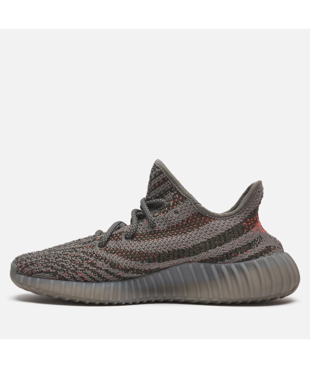 ADIDAS YEEZY Серые текстильные кроссовки, фото 6