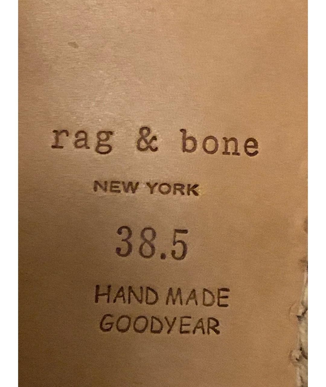 RAG&BONE Кожаные ботинки, фото 6