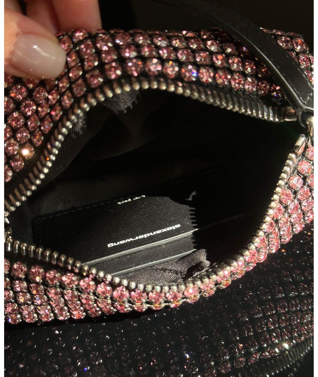 ALEXANDER WANG Розовая сумка через плечо, фото 4