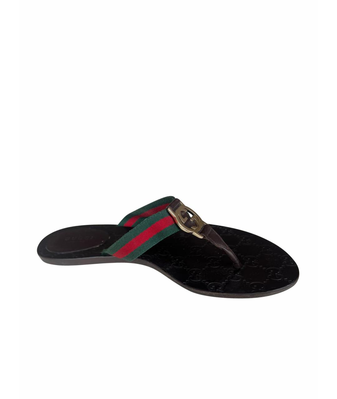 GUCCI Мульти шлепанцы, фото 1